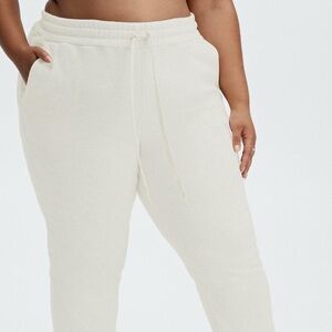 NWT Fabletics Cozy Fleece Go-To Sweatpant Bone XXL